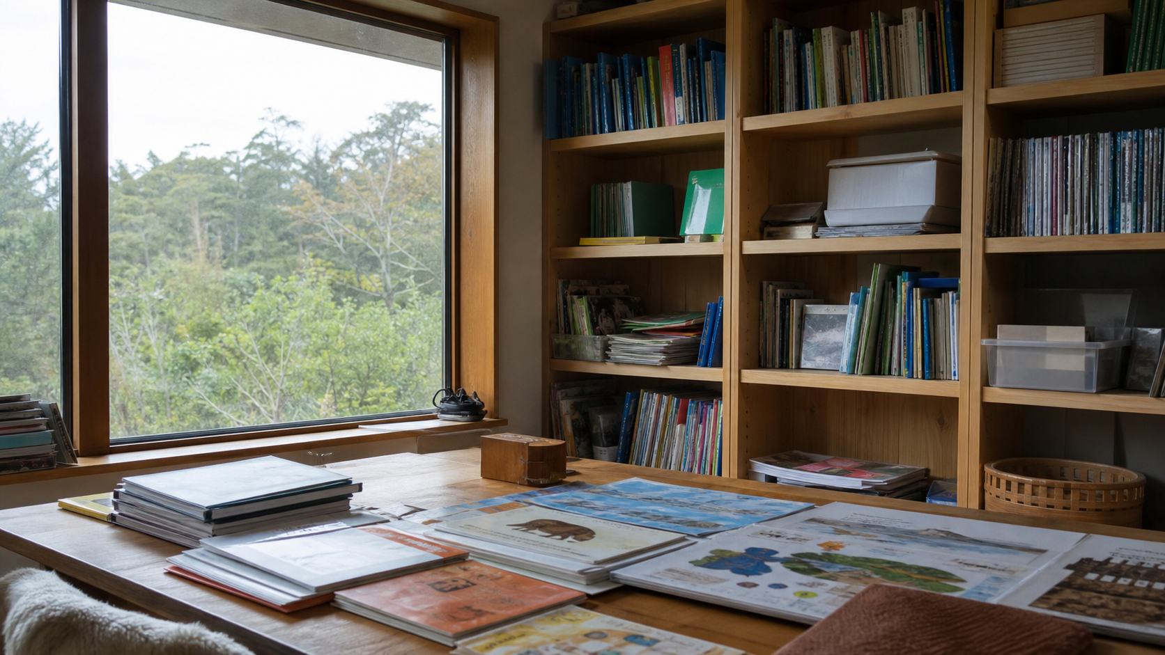 Materiales educativos contemporáneos en una biblioteca comunitaria austral